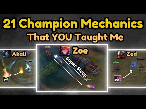 21 More Champion Mechanics ONLY 1 Tricks Could Know