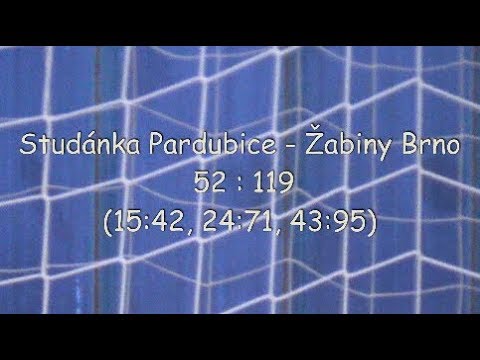 2017 1007 Basket U14 Liga U14 _ Studánka Pardubice - Žabiny Brno
