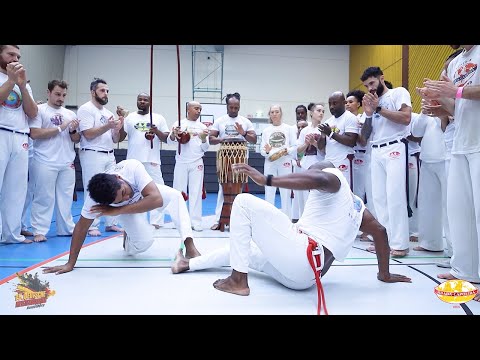 Roda pós Treino - Mestre, Mestrandos & Graduados - Jogos alemães 2025 ABADÁ Capoeira
