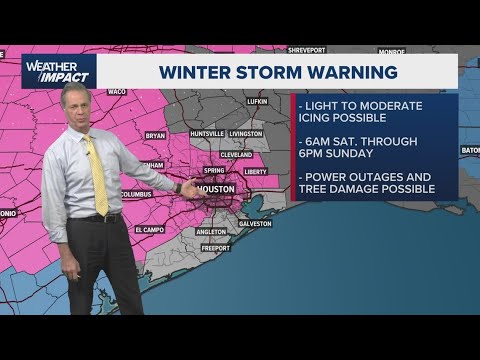 Texas weather update: Winter storm leads to Monday school closures