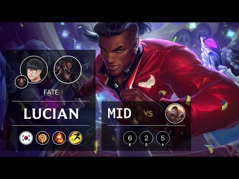 Lucian Mid vs Jayce - KR Grandmaster Patch 9.13