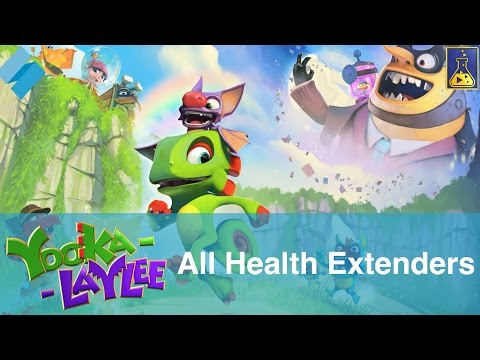Yooka-Laylee: All Health Extenders | Stevivor