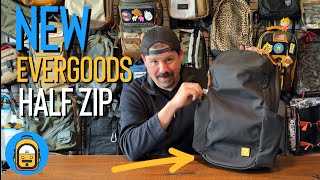 New Updated Evergoods Civic Half Zip Backpack Review and Walkthrough