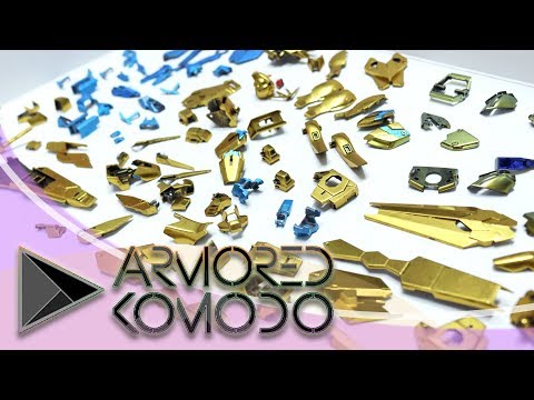 Armored Komodo ChromaFlair Pigment Test/ HGUC Narrative Gundam C-Packs WIP:2