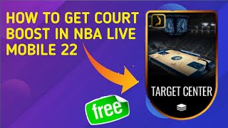 HOW TO UNLOCK COURT BOOST IN NBA LIVE MOBILE 22 FOR FREE | SEASON 6 | MONTHLY MASTER PLAYERS |