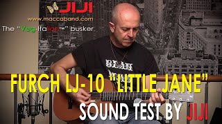 Video thumbnail for Jiji's Little Jane LJ-10 (Furch Guitars) sound test by InnuMaccaband