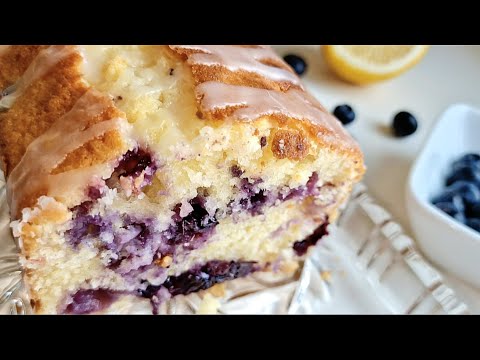 THE EASIEST BLUEBERRY LEMON CAKE | SO SOFT, SO GOOD