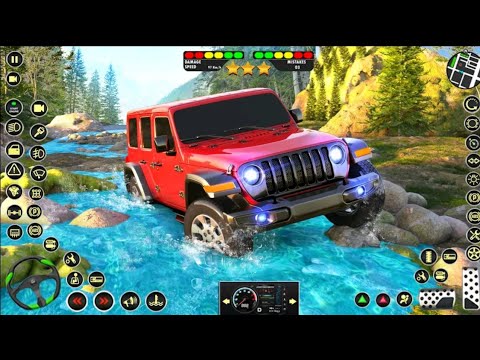 Offroad Driving Real Hummer Simulator 4x4 Jeep SUV Hill Extreme Driver 3D - Android Gameplay