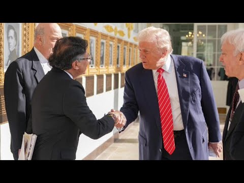 Donald Trump meets Colombian President amid tensions