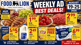 Food Lion Weekly Ad 08/19–08/25/2026 🛒 BEST DEALS & HUGE SAVINGS! #weeklyad