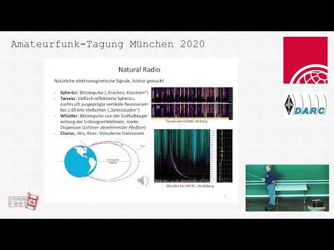 AFU Tag München 2020 - DF6NM / DF9RB: Experimente mit Längstwellen unter 8.3kHz