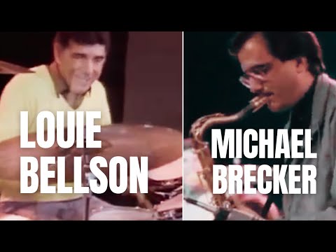 On of the best drummers of all time: LOUIE BELLSON Big Band w/ Michael & Randy Brecker