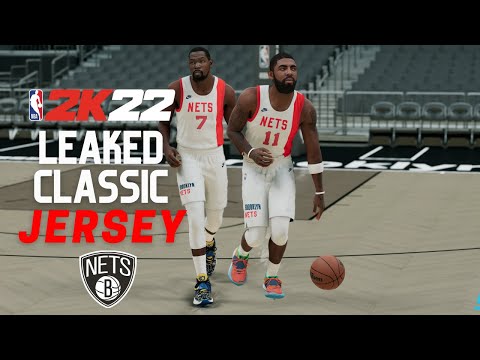 2022-23 LEAKED NETS CLASSIC JERSEY TUTORIAL MY TEAM/MY NBA NBA2K22