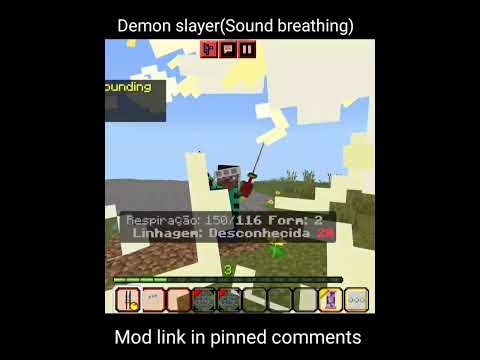 Dash tech gaming!! - Minecraft Demon slayer mod 1.19.71#funny #trending #minecraft #shorts