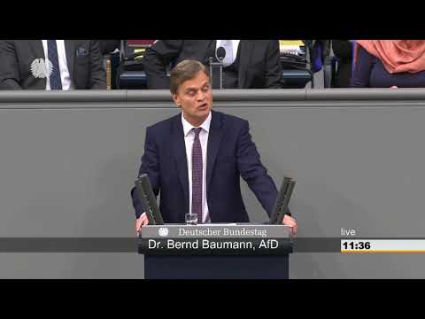 Bernd Baumann: Beschlussfassung über die Geschäftsordnung [Bundestag 24.10.2017]