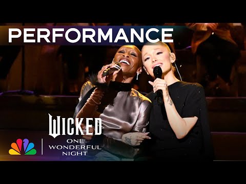 Ariana Grande and Cynthia Erivo Duet Judy Garland's "Get Happy" | Wicked: One Wonderful Night | NBC