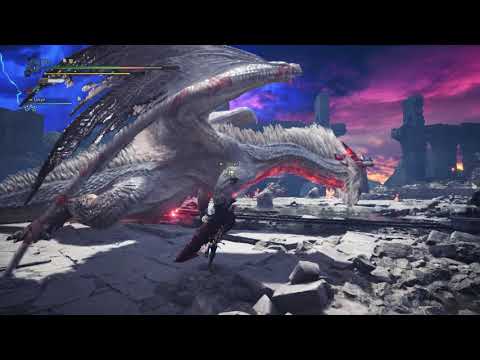 The White Fatalis from MHW Resurgence is truly amazing