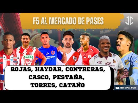 🚨🇨🇴 F5 TO THE TRANSFER MARKET: CONTRERAS, CATAÑO, HAYDAR, ROJAS, PESTAÑA, TORRES...AND SEVERAL MORE