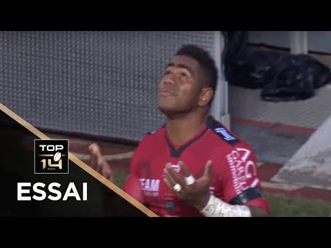 TOP 14 - Essai Josua TUISOVA (RCT) - Toulon - Lyon - J12 - Saison 2018/2019