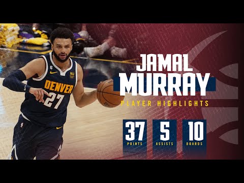 Jamal Murray Drops 23 Points in the 4th Quarter of Game 2 in the Western Conference Finals