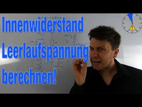 Innenwiderstand + Leerlaufspannung berechnen #ET5M
