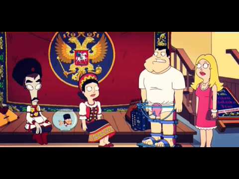 Roger,Klaus and Hayley form a Balalaika Band - American Dad