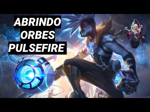 ABRINDO AS  NOVAS ORBES PULSEFIRE 2020 - LEAGUE OF LEGENDS
