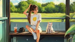 Sunny Bus Stop ☀️ Chillout Lofi Beats for Calm Summer Days ~ Hip Hop Mix