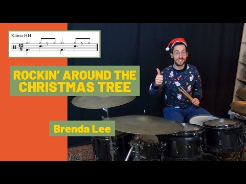 🥁ROCKIN’ AROUND THE CHRISTMAS TREE – Brenda Lee (DRUM COVER BATERÍA)