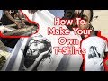 MY FACE ON A SHIRT! How To Make Your Own T-shirt DIY | Men's Fashion