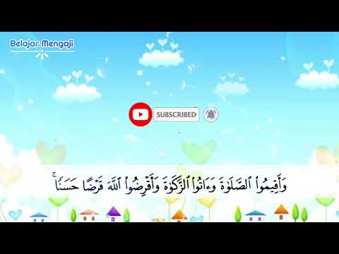 Murottal Al Quran Merdu Surat Al Muzzammil 5x Metode Ummi Juz 29