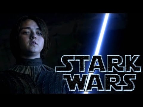 Stark Wars - The Hound & Arya Stark Lightsaber Battle