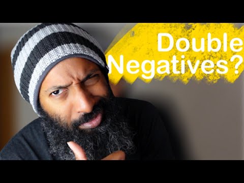 Double Negative Usage In African American Vernacular English // AAVE