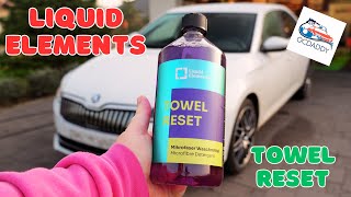 Liquid Elements Towel Reset (microfibre wash) test - EN