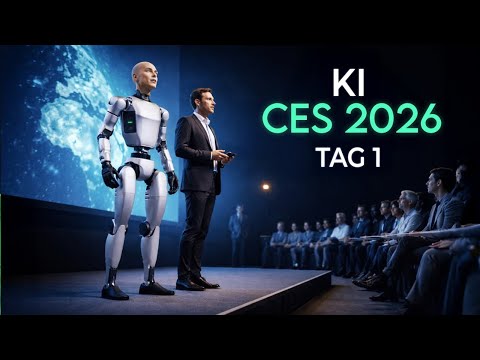 Video Thumbnail: Die schockierenden KI-Enthüllungen der CES 2026 (TAG 1)