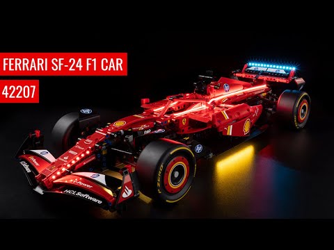 LED Light Kit for LEGO Ferrari SF-24 F1 Car 42207 Light Kit