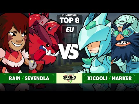 Ra1n & SevenDLA vs xJcoolJ & Marker - Elimination Top 8 - Spring Doubles 2025