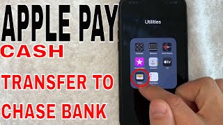 ✅  How To Instant Transfer Apple Pay Cash To Chase Bank Account 🔴