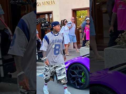 Video Shoot TYGA at St.-Tropez #music #hiphop #rap #artist #rapper #tyga #sttropez #sainttropez