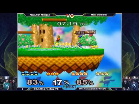 Sweet Prologue - ORLY & Frootloop Vs. EMG | Kirbykaze & Crs.Chillin - SSBM Grand Finals - Melee