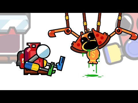 Mini Crewmate Kills Emoji Poppy Playtime 3 Characters | Among Us