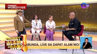 King of Talk Boy Abunda, bumisita sa #DapatAlamMo | Dapat Alam Mo!