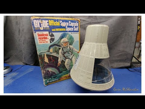 GI Joe Official space capsule, 1960's Window repair!