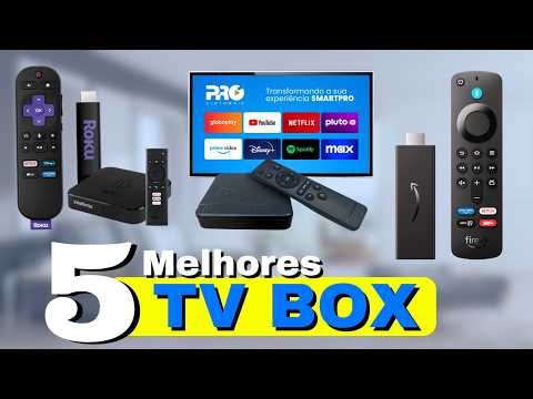 As 5 melhores TV BOX em 2026 | Melhor TV BOX Custo-Benefício ✅