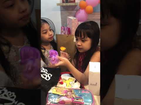 KEANDRA’s 7th Birthday Part 2 (OPENING OF GIFTS) -11.10.2018