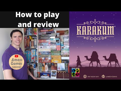 How to setup play and review Karakum by AmassGames 