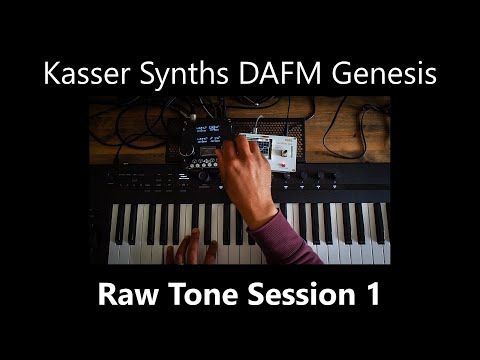 Kasser Synths DAFM Genesis Raw Tone Session 1 #YM2612 #KasserSynths #DAFMGenesis #Megadrive