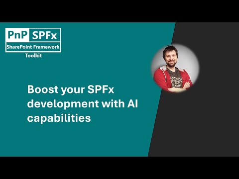 SPFx Toolkit: Elevate Development with Advanced AI Features SPFx Toolkit: Elevate Development with Advanced AI Features