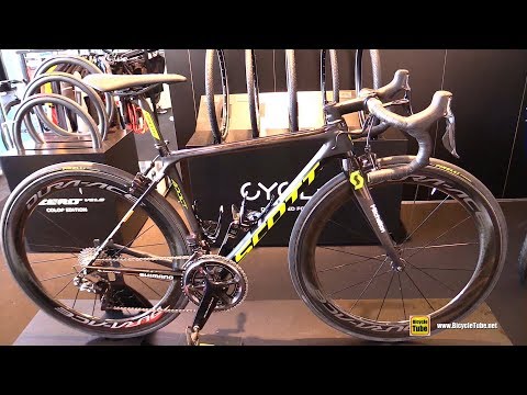 2019 Scott Addict Road Bike - Walkaround - Pirelli stand at 2018 Eurobike