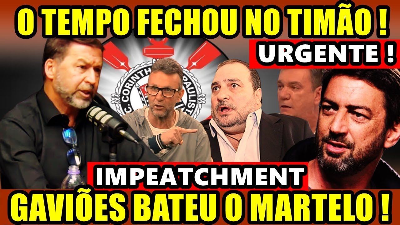 A BOMBA DE EXPLODIR !  AUGUSTO MELO SEM SAIDA ?  GAVIÕES ACABAM DE EMITIR NOTA SOBRE IMPEACHMENT !